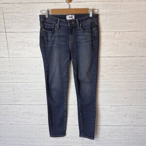 Paige Jeans Womens Size 28 Verdugo Crop Medium Wash Made in USA Denim Cotton